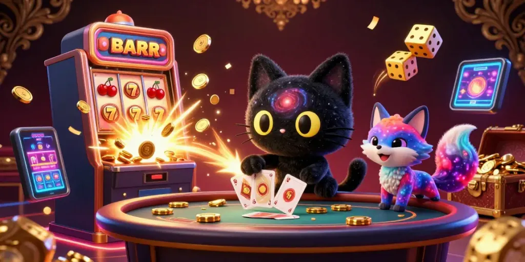 Experience thrilling gaming with gem88 at the cosmic casino, filled with exciting game elements and jackpots.