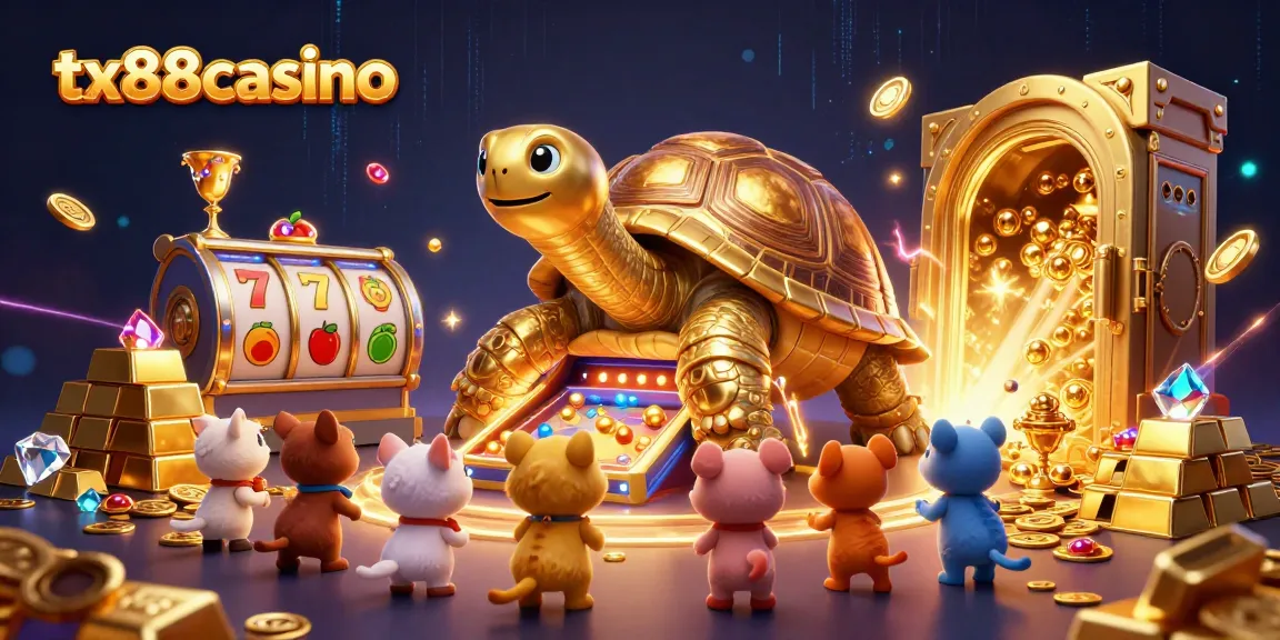 Experience the thrill of gaming at tx88casino with vibrant animated scenes filled with treasures and excitement.