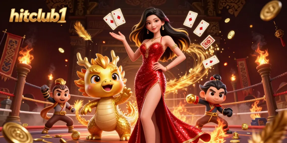Win big at hitclub1 with Asian-themed gaming, featuring vibrant characters and dynamic casino elements.