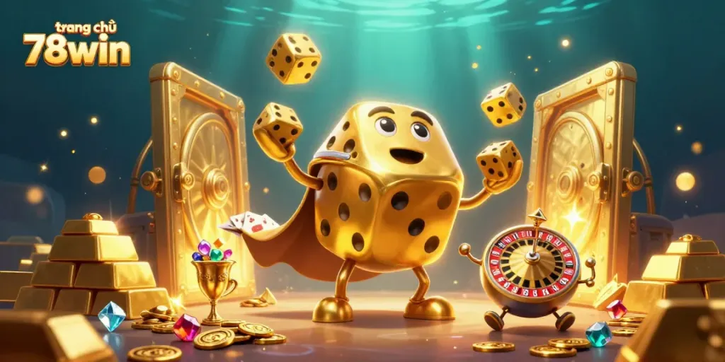 Experience thrilling gameplay at trang chủ 78win with vibrant 3D casino characters and action.