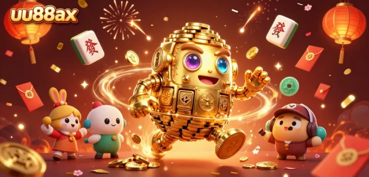 Spin the reels with freshness and fortune at uu88ax's exciting gaming universe featuring vibrant animations.